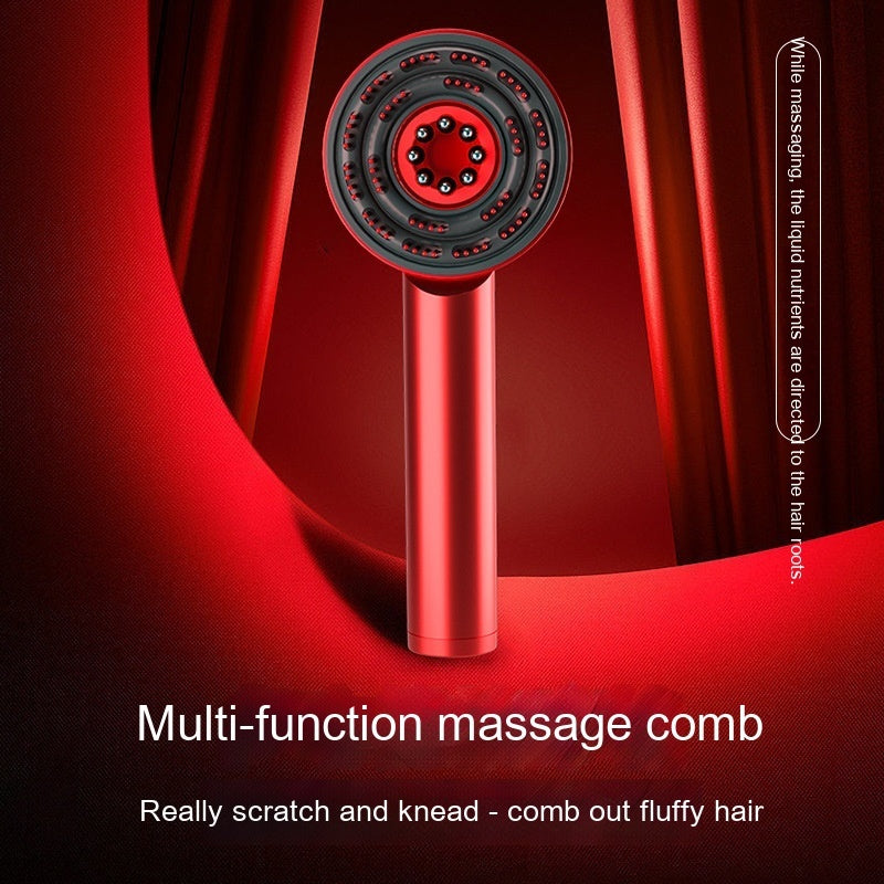 Infrared Scalp Massager & Hair Growth Comb — Rechargeable