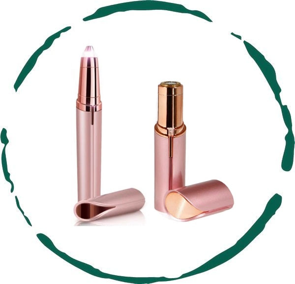 Rechargeable Facial & Eyebrow Hair Remover Set — 2 Pack