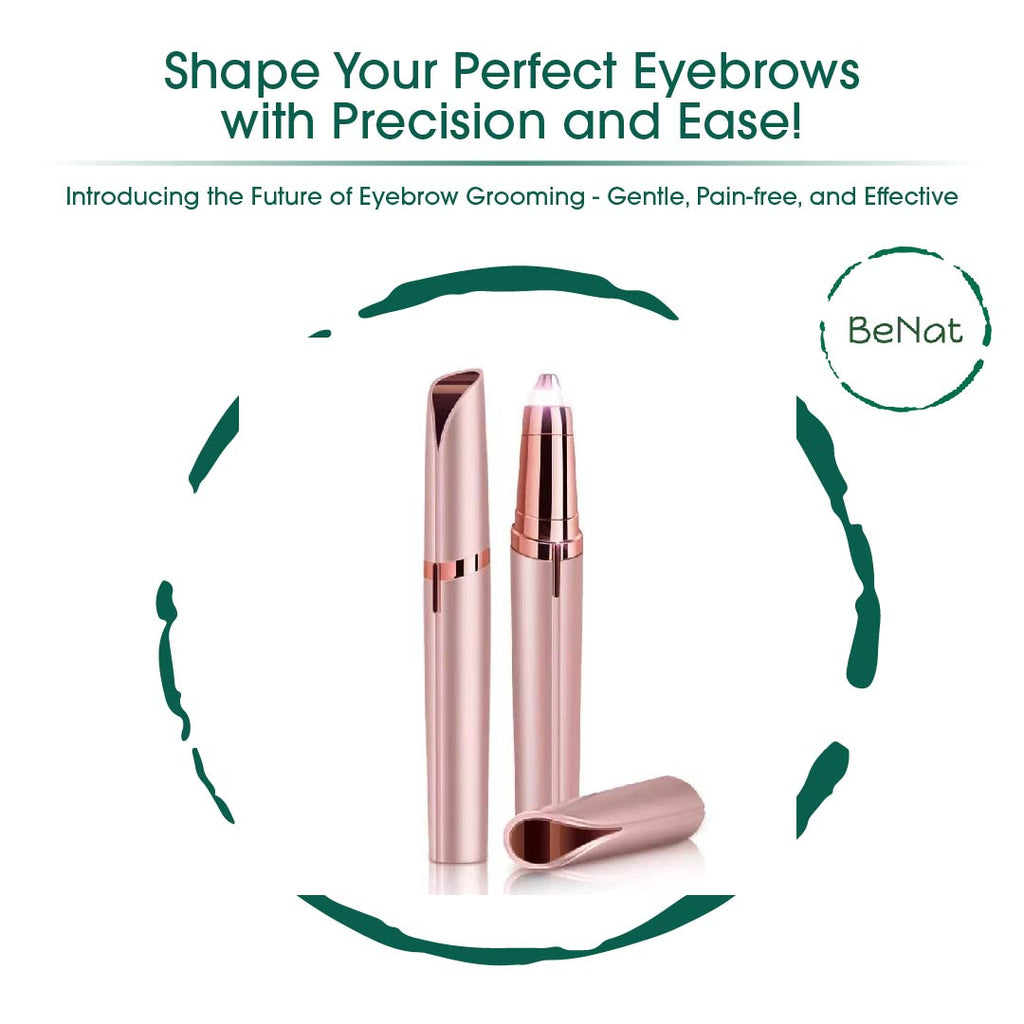 Rechargeable Facial & Eyebrow Hair Remover Set — 2 Pack