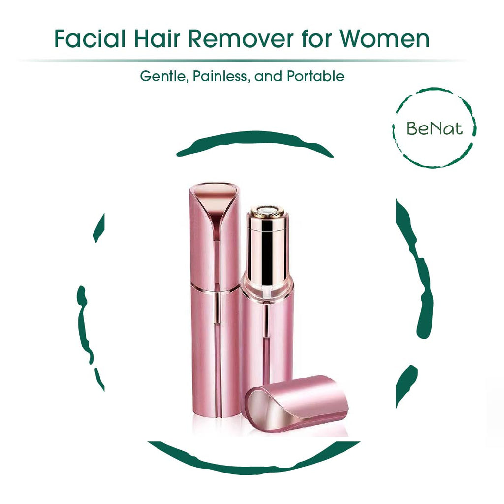 Rechargeable Facial & Eyebrow Hair Remover Set — 2 Pack
