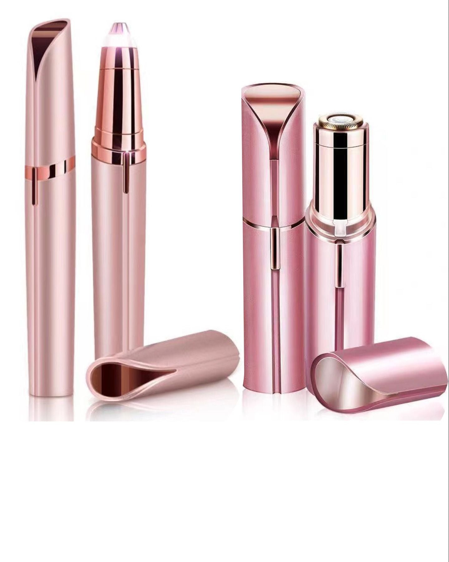 Rechargeable Facial & Eyebrow Hair Remover Set — 2 Pack